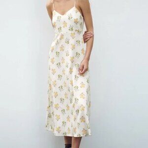 Zara Floral Midi Dress